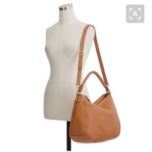 J. Crew Biennial leather hobo bag